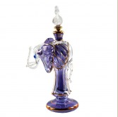 Elephant Glass Decorative Perfume Bottle- Violet