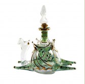 Sitting Camel Glass Decorative Perfume Bottle