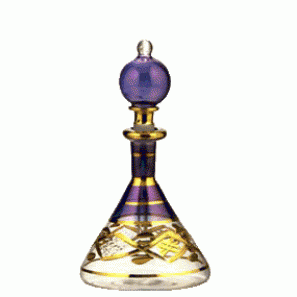 Handmade Perfume Bottle - Violet