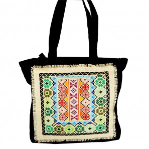 Handmade embroidered Cotton Bag