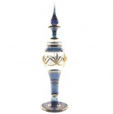 Glass Perfume Bottle - Blue