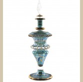 Egyptian Glass Perfume Bottle - Blue