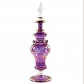 Glass Perfume Bottle - Violet