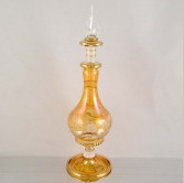 Glass Perfume Bottle - Yellow