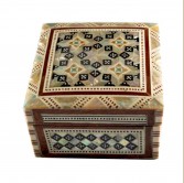 Square Mother of Pearl Box - Deluxe
