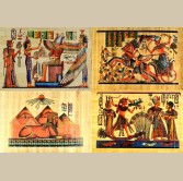 Assorted Set of Small Papyrus