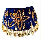 Belly Dance Belt - Blue