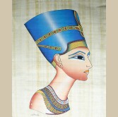 Bust of Nefertiti Papyrus