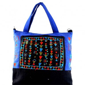 Handmade embroidered Cotton Bag