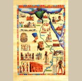 The Map of Egypt Papyrus