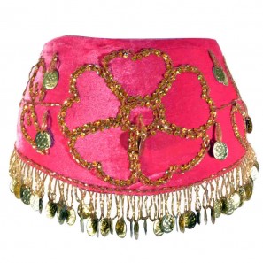 Egyptian Belly Dance Belt - Pink