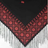 Sinai Handmade Bedouin Shawl - Red