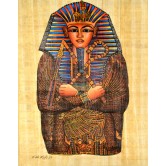 Mask of tutankhamun Papyrus